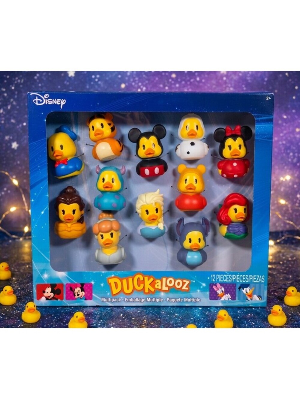 Disney DUCKalooz 12 Piece Multipack Princesses Mickey Stitch Pooh NIB 2025